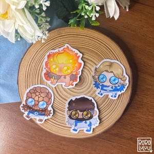 Rivals OwO Sticker Set 1, Sticker animaux mignons, Sticker Meme, Sticker Kawaii, Joli cadeau pour Happy Mail, Carnet de notes, Ordinateur portable