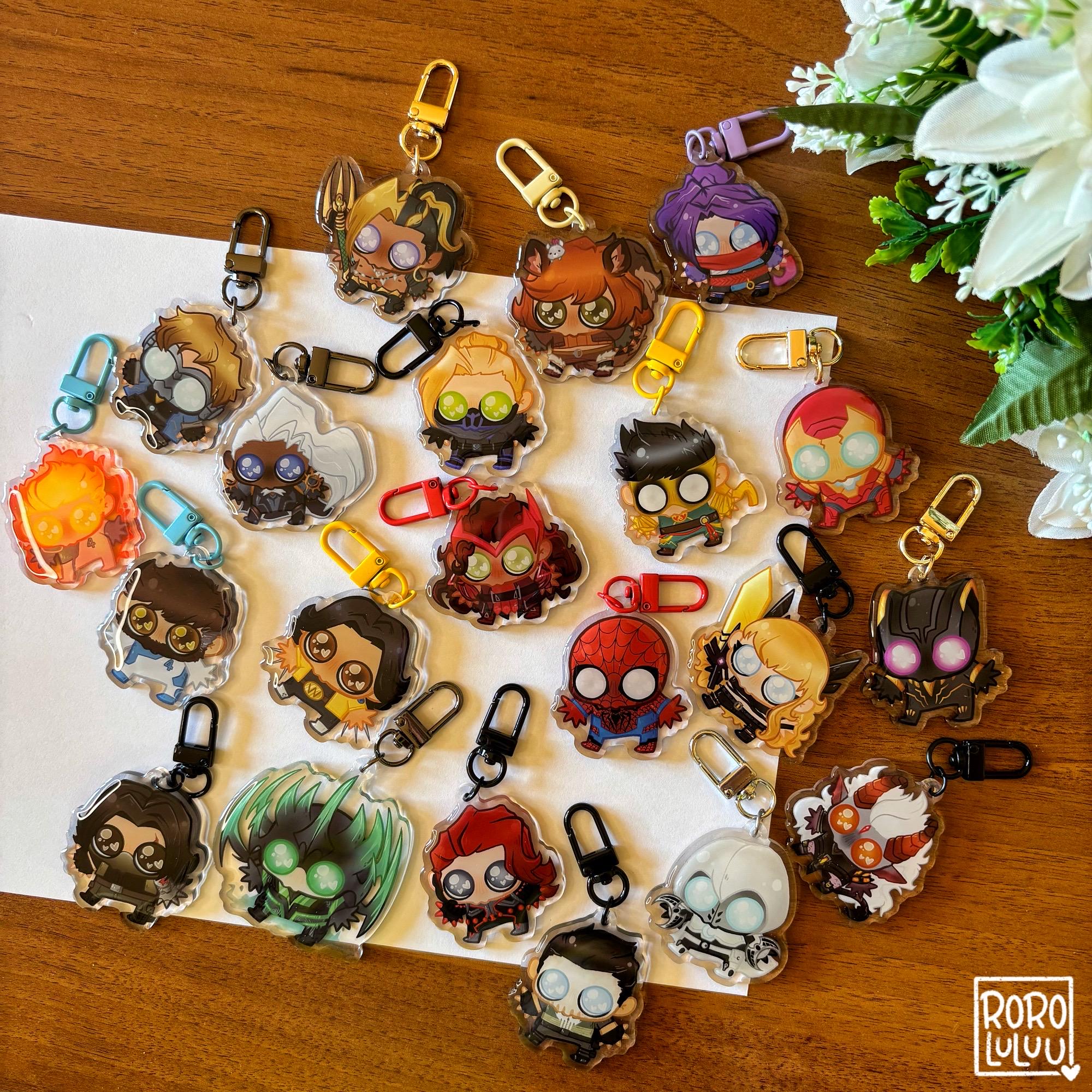 Rivals Duelists Owo Keychains // Cute Acrylic Keychain, Game