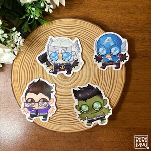 Rivals OwO Sticker Set 5, Adesivo di gioco carino, Adesivo meme, Adesivo kawaii, Regalo carino per posta felice, Quaderno, Computer portatile