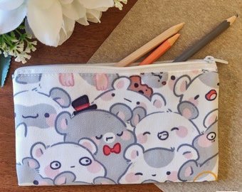 Hamster Pencil Case, Cute Pencil Case, Animal Pencil Case, Back to