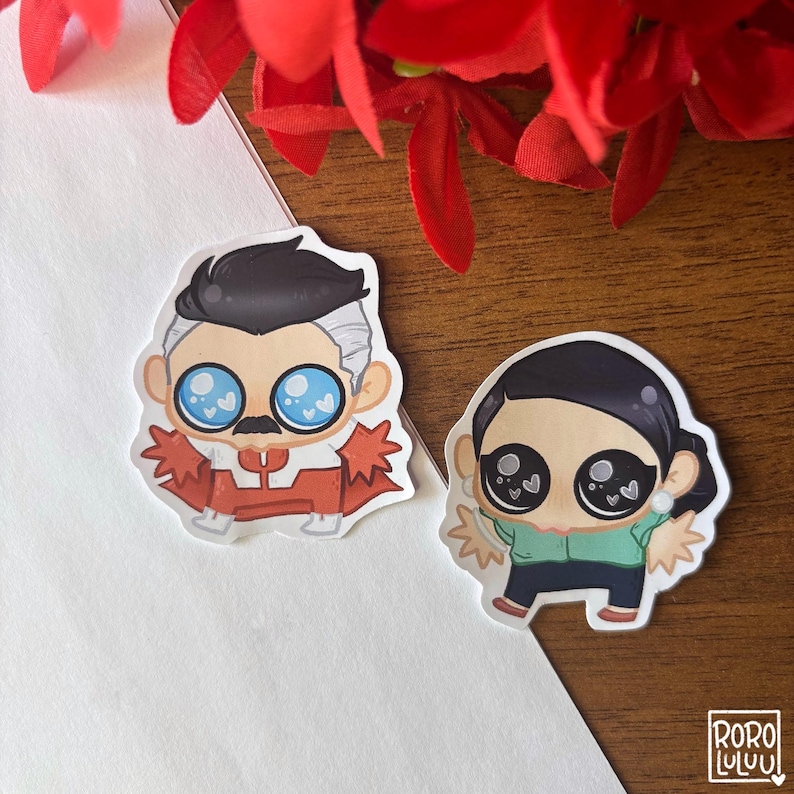 Invincible Owo Sticker Set, Cute Game Sticker, Meme Sticker, Kawaii ...