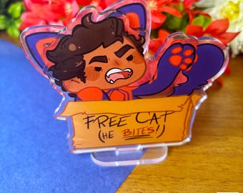 Cat Miggy Wobbly Ears Standee