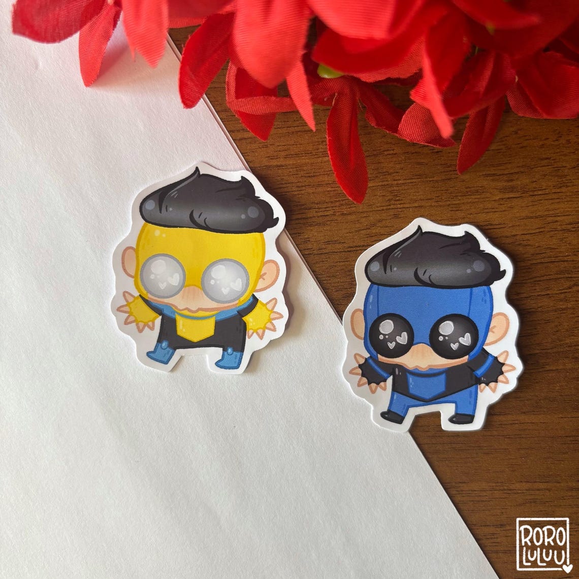 Invinciblevs Stickers Invincible Owo Sticker Set, Cute Game Sticker, Meme Sticker, Kawaii ...
