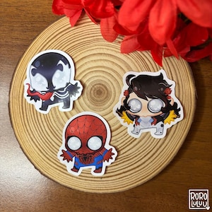 Rivals OwO Sticker Set 6, Adesivo di gioco carino, Adesivo meme, Adesivo kawaii, Regalo carino per posta felice, Quaderno, Computer portatile