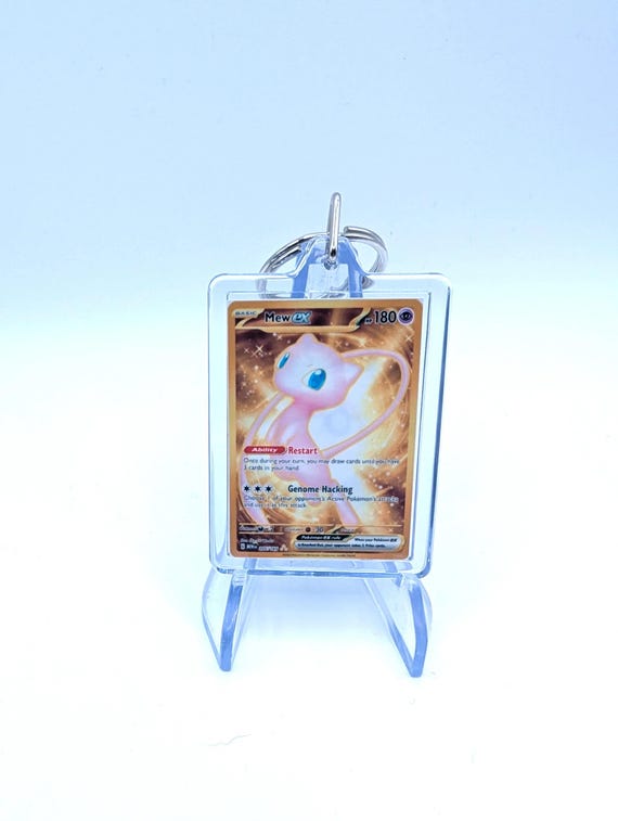 mew ex pokemon card gold Metal 151 UPC 205/165 CGC 10  TBC Games Pokemon TCG fans excited for