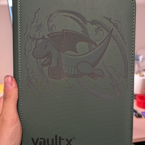 Dragonite 4 Pocket Green Vault X Binder