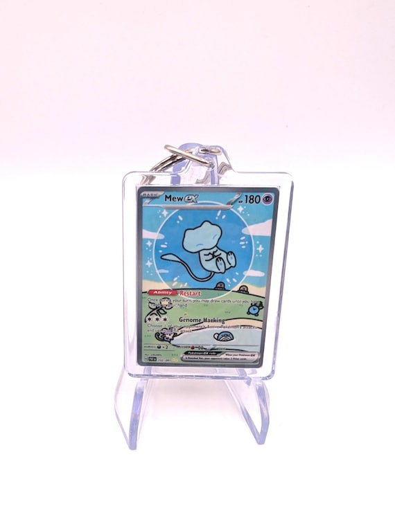 カード・フォト・ブロマイド Mew Pokemon Mini Card Pocket Monsters Pokemon Pocket TCG Card 2 Star Full Art Mew EX Deluxe Pack Rare