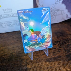Aangepaste Blastoise Pokemon-kaart