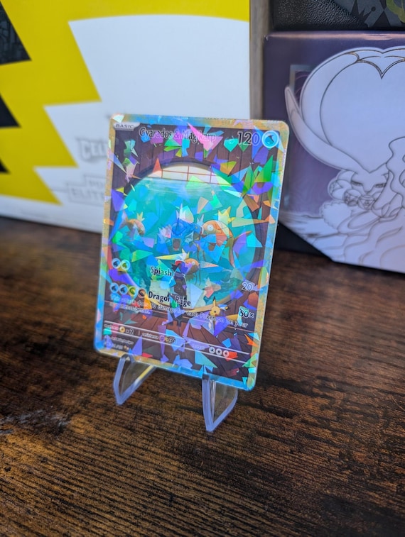 Custom Gyarados and Magikarp Pokemon Card - Etsy