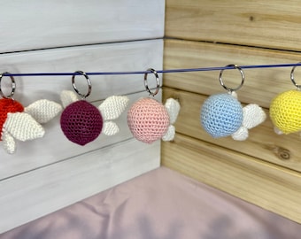 Legend of Zelda Fairy Crochet Keychain