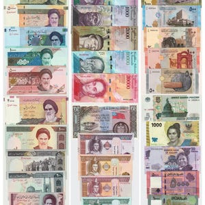 x30 pcs Mixed Banknote Lot, Mongolia, Malawi, Syria, Russia, Lebanono and others All Different (All UNC) serial number may vary #1288#