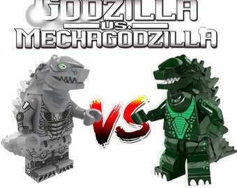 Lego Godzilla Etsy