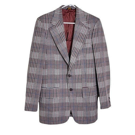 Vintage The Gay Blade mens plaid blazer - Gem