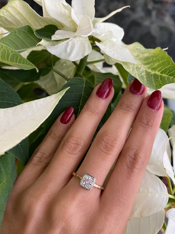 Antique engagement ring