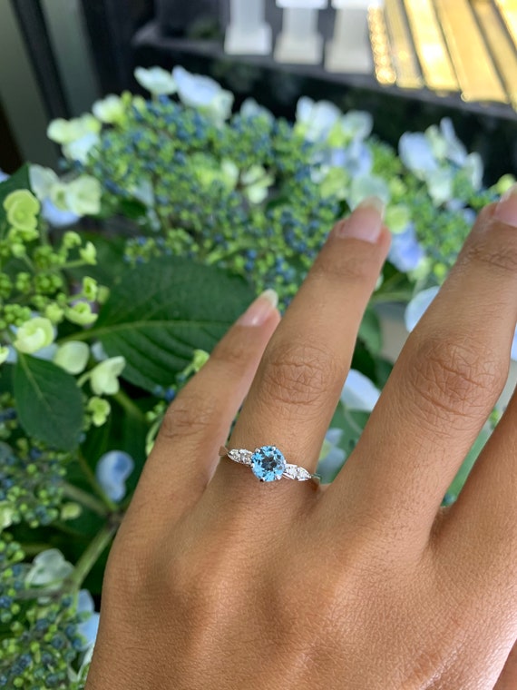 Aquamarine Ring