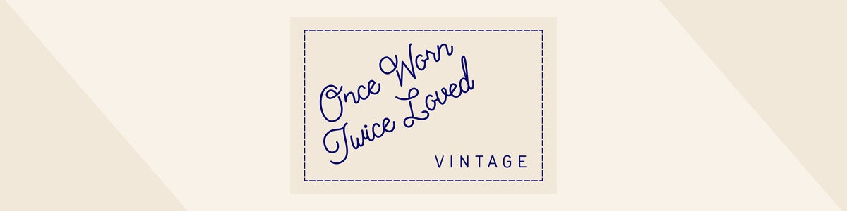 OnceWornTwiceLoved - Etsy display picture 1