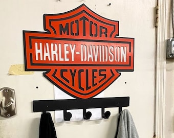 harley davidson coat hooks