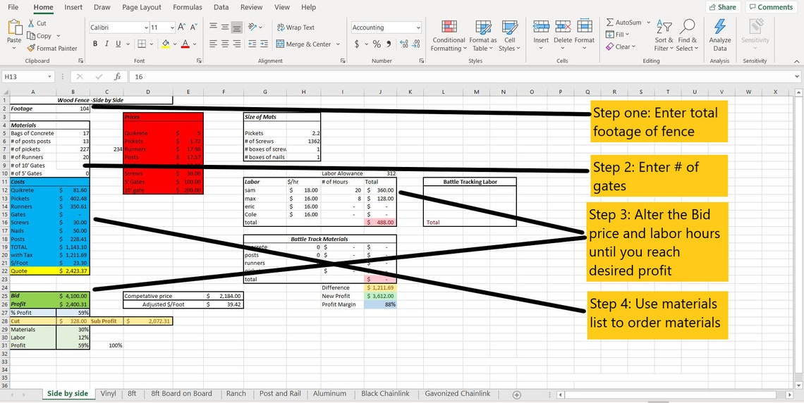 How To Estimate Chb Fence at Juan Edwards blog
