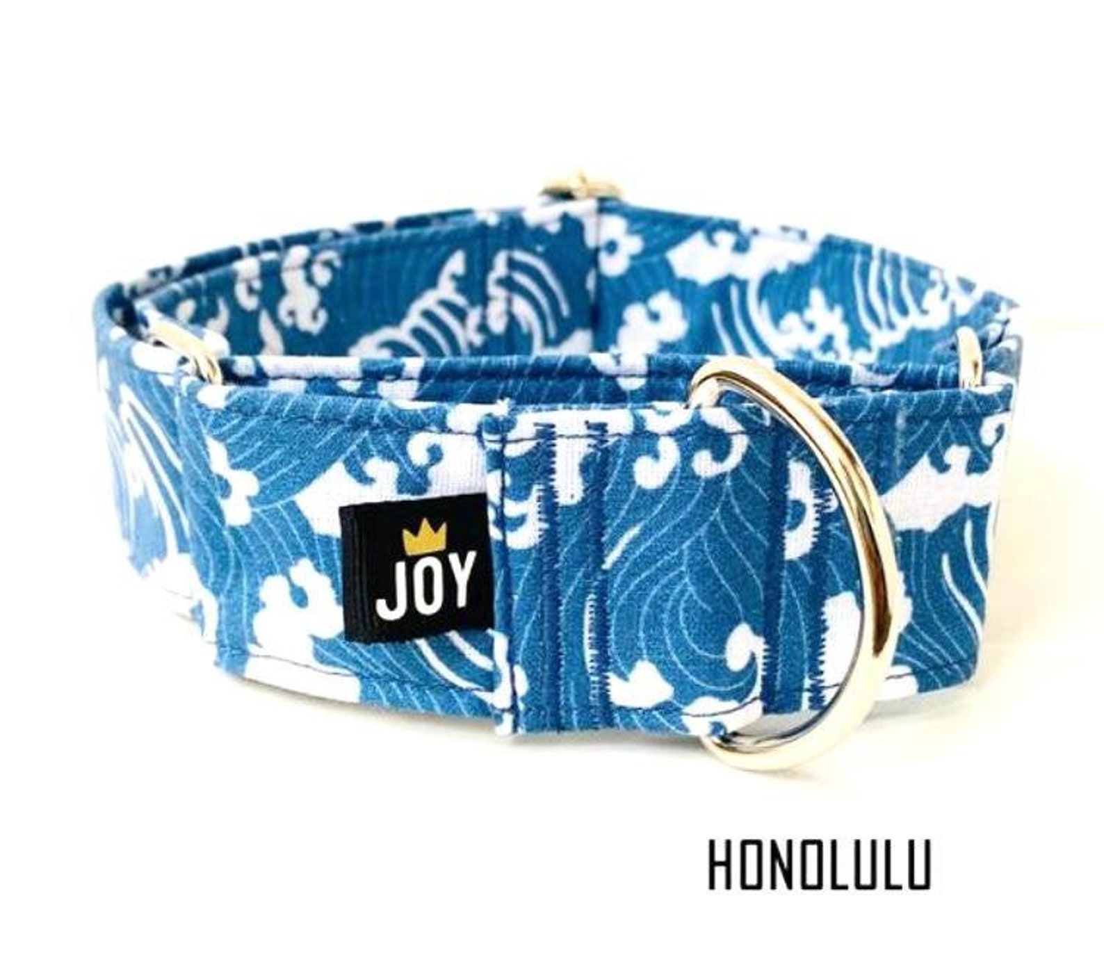 Kragen Hund Martingale verstellbar HONOLULU Modell Wellen Etsy