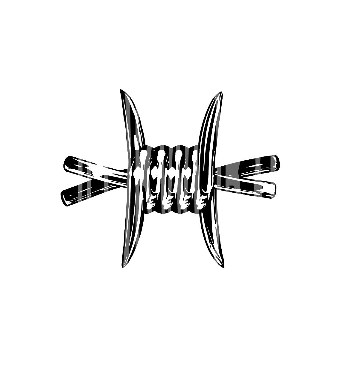 Barbed on sale wire logo