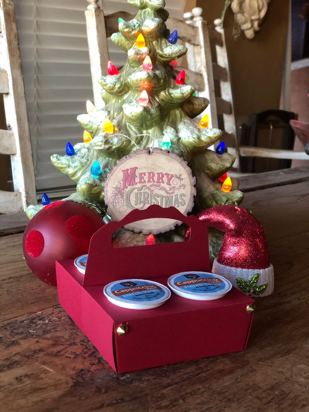 Kcup Gift Box Holder 2 or 4 SVG File Etsy