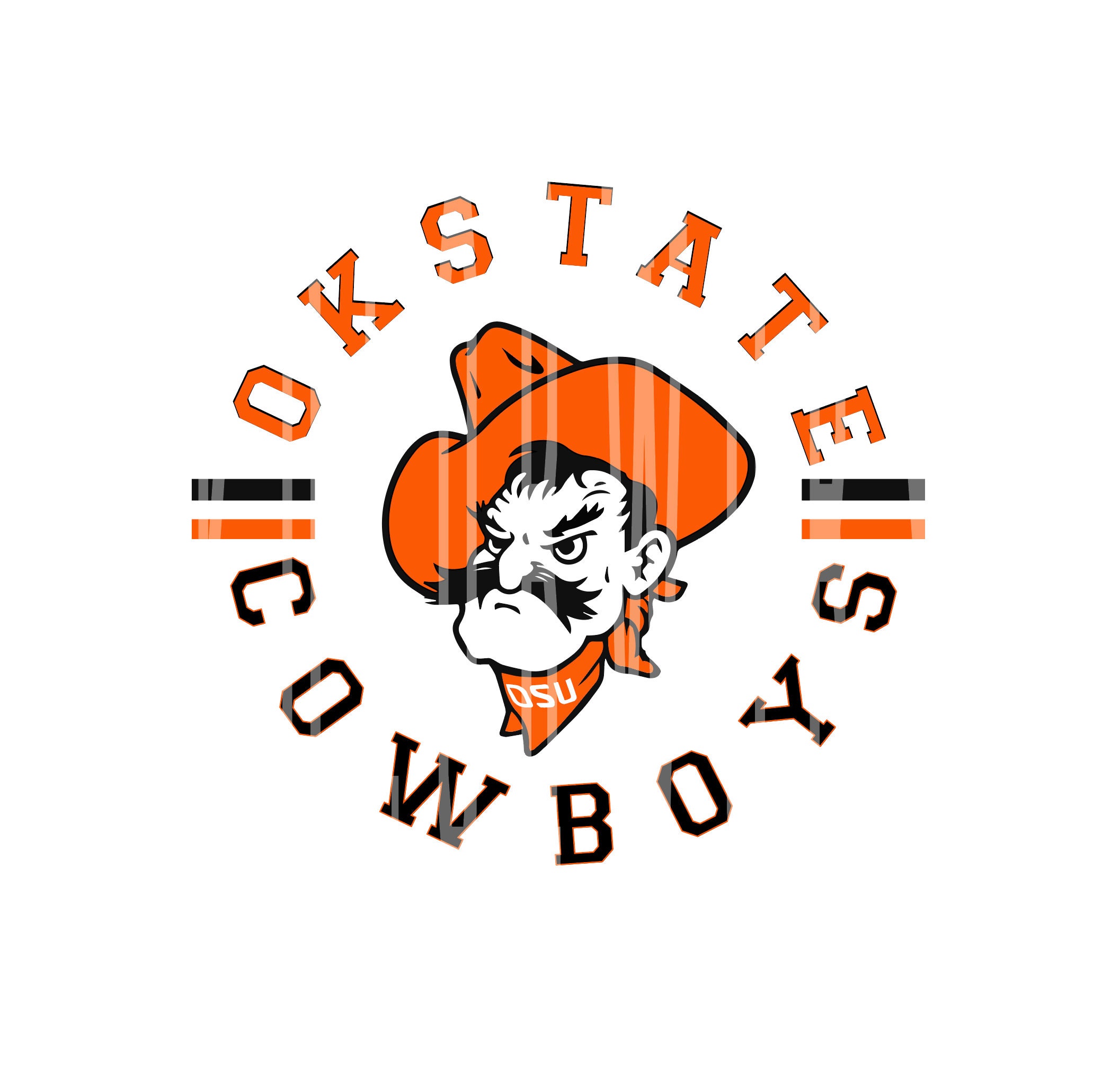 Oklahoma State Svg File Oklahoma Cowboys Png File Etsy