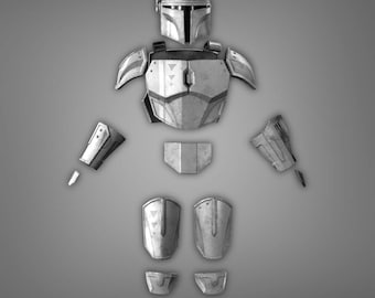 Custom Scout Mandalorian Helmet and Armor - DIY 3D Printed