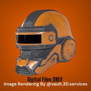 Custom Trench Engineer Helmet - Digital STL Model Only