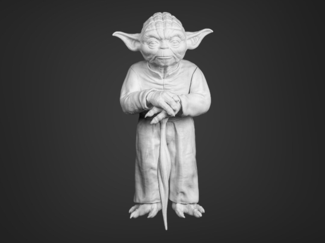 Life Sized Yoda Statue Pose 2 DIY Etsy