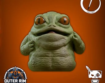 Levensgrote Baby Rotta the Hutt - 3D-model STL-bestand