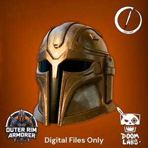 Mandalorian Forge Master Helmet From SWTOR - Digital STL File Only
