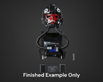 Tie Pilot Helmet and Armor  - DIY 3D Printed