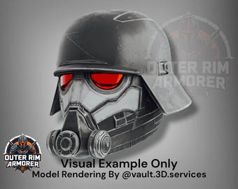 AF-91 Field Chemist Helmet - DIY 3D Printed