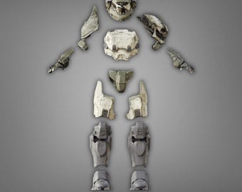 Armadura Rakshasa y casco Artaius de Halo Infinite - Impresos en 3D para hacer tú mismo