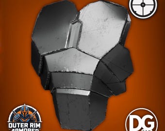 Archivo STL de la armadura de pecho Nómada Mandaloriana de SWTOR - Solo archivo STL digital