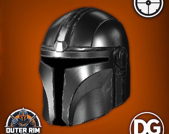 Mandalorian Nomad-helm: alleen digitaal STL-bestand