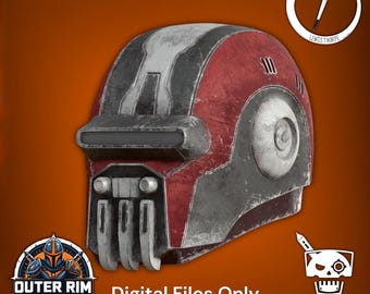 Young Boba Fett Helmet from Star Wars Clone Wars - Digital STL File Only