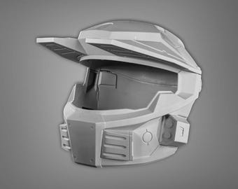 Halo Spartan Mark V Legacy Cosplay Helmet - DIY