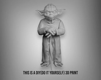 Life Sized Yoda Statue - Pose 2 - DIY