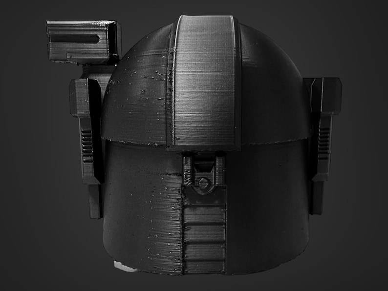 The Juggernaut A Heavy Mandalorian Helmet DIY Etsy