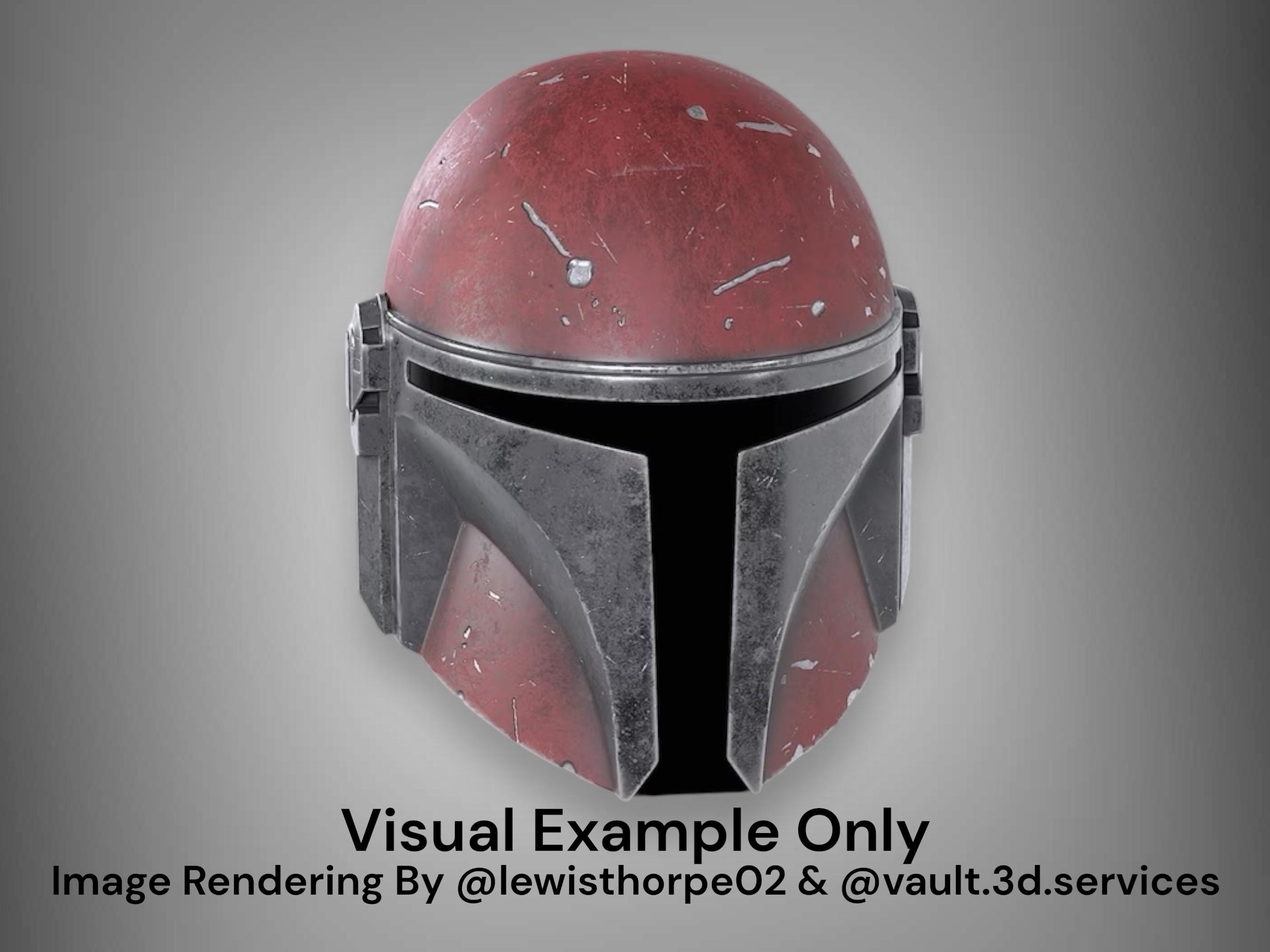 Covert Mandalorian Cosplay Helmet - DIY 3D Printed - Etsy