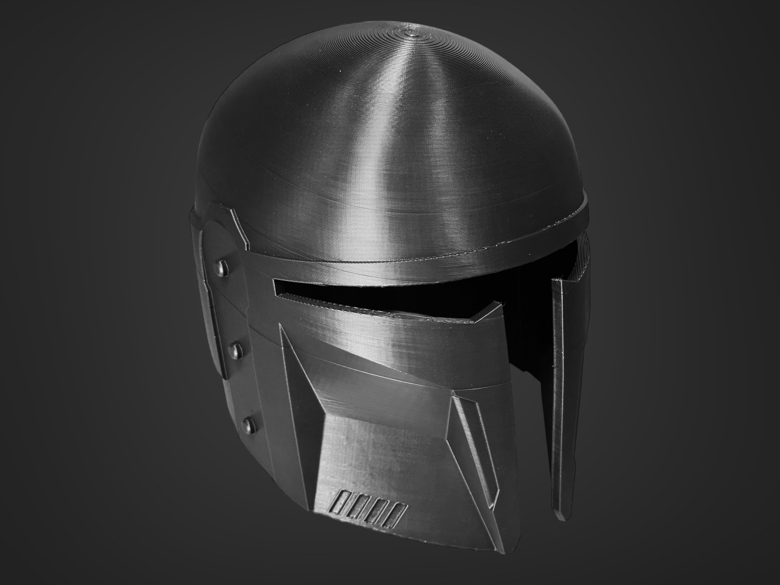 The Covert Mandalorian Helmet DIY Etsy