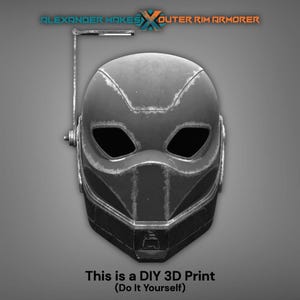 Bad Batch CX-2 Assassin Clone Helmet - DIY 3D Printed