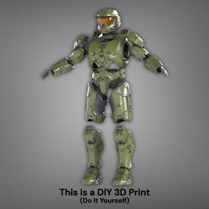 Infinite Master Chief Helmet and Armor - DIY 3D Printed