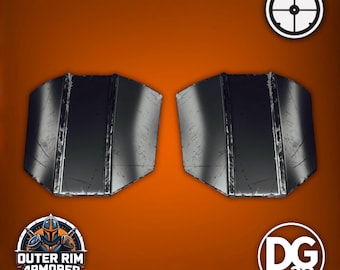Mandalorian Nomad Shoulder Armor STL from SWTOR - Digital STL File Only