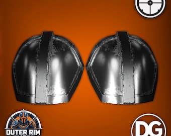 Mandalorian Nomad Shoulder Armor STL from SWTOR - Digital STL File Only