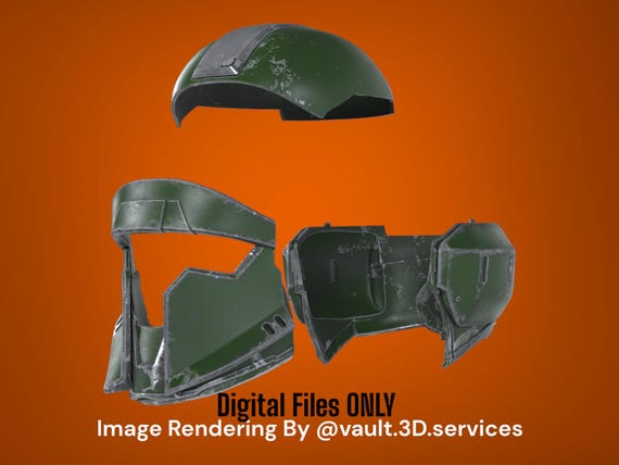 CM-14 Physician Helmet and TR-117 Alpha Commander Helmet