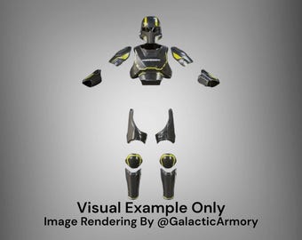 B-01 Tactical Helmet and Armor with Tech Pad - DIY