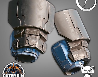 Armadura de hombro de comando SAP CDO de Halo Reach para cosplay - Impresión 3D DIY