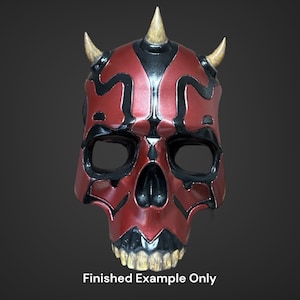 Darth Maul Skull Mask - DIY
